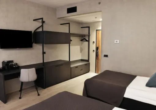 Atrium View Twin Room