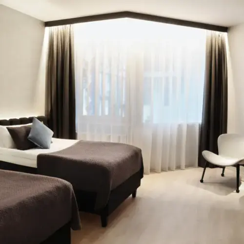 Atrium View Twin Room