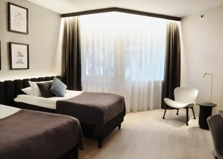 Atrium View Twin Room